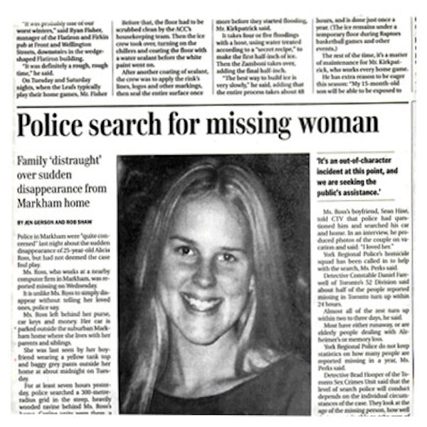 Alicia Ross – Chilling Crimes